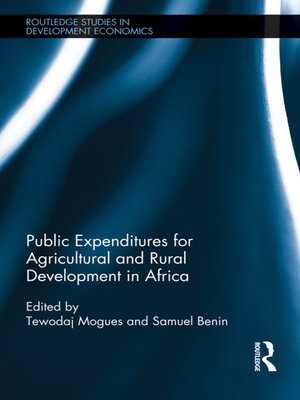 cover image of Public Expenditures for Agricultural and Rural Development in Africa